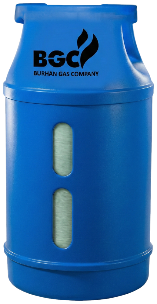 BGC 10kg cylinder — ocean blue