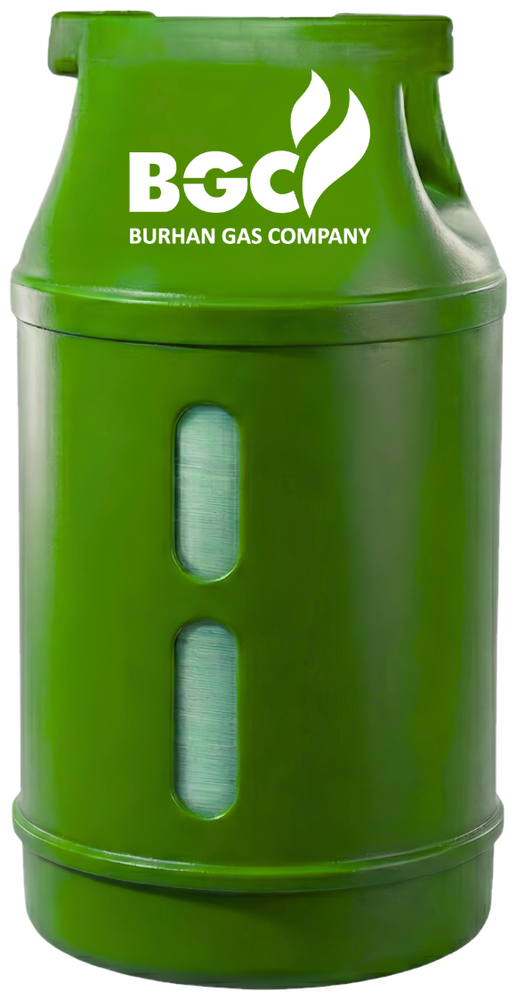 BGC 10kg cylinder — forest green